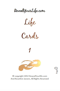 Reveal Your Life Cards
